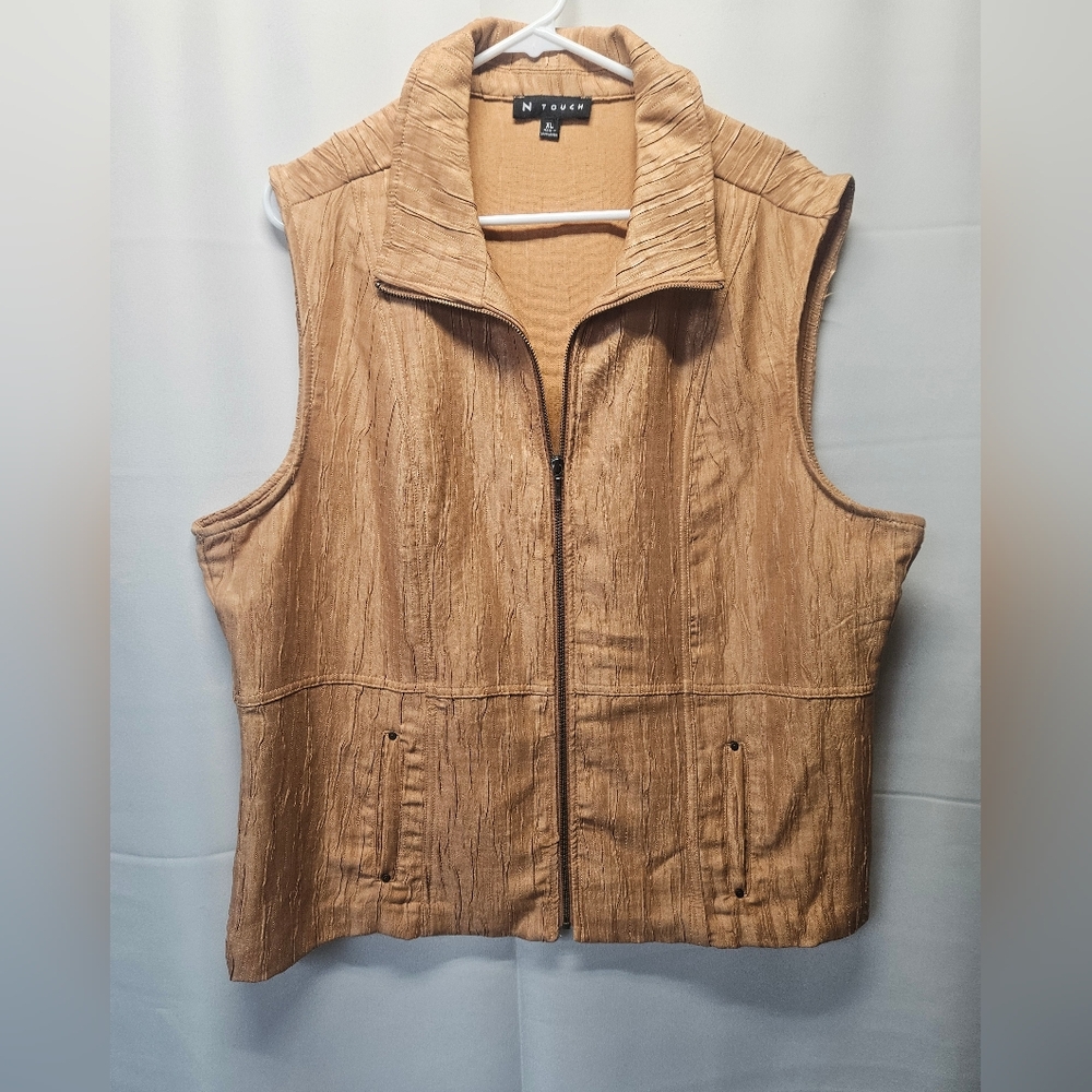 NTouch NWOT Coral Layering Vest